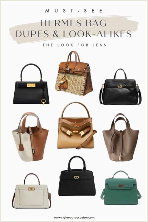 hermes inspired bag amazon|handbags that look like Hermes.